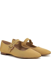 Sam Edelman Michaela Silk Fabric Mary Jane Flats