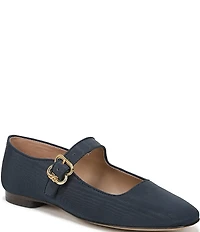 Sam Edelman Michaela Silk Fabric Mary Jane Flats