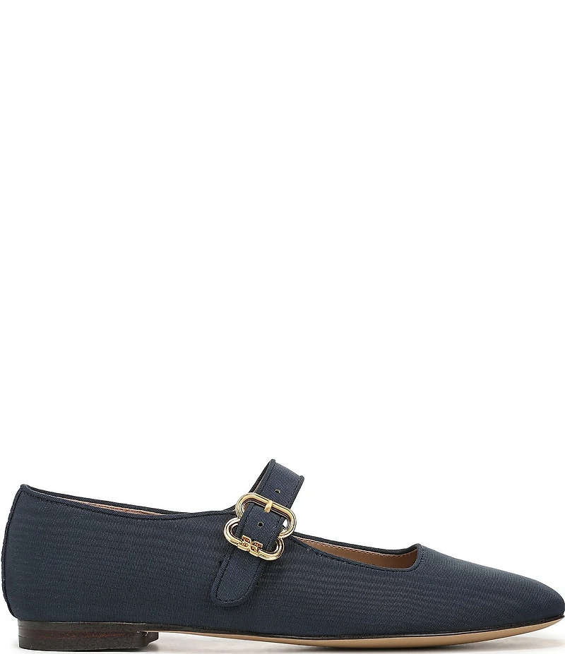 Sam Edelman Michaela Silk Fabric Mary Jane Flats