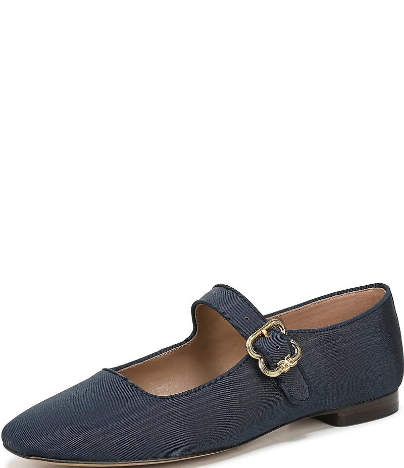 Sam Edelman Michaela Silk Fabric Mary Jane Flats
