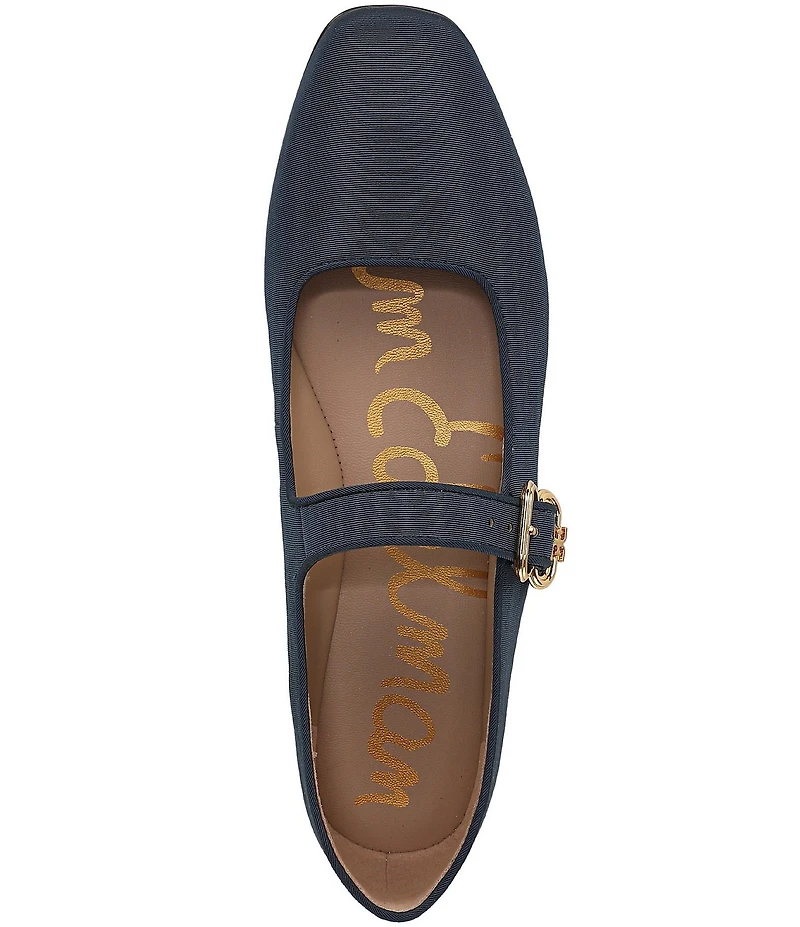 Sam Edelman Michaela Silk Fabric Mary Jane Flats