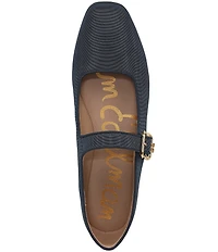 Sam Edelman Michaela Silk Fabric Mary Jane Flats