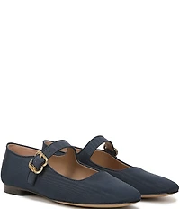 Sam Edelman Michaela Silk Fabric Mary Jane Flats