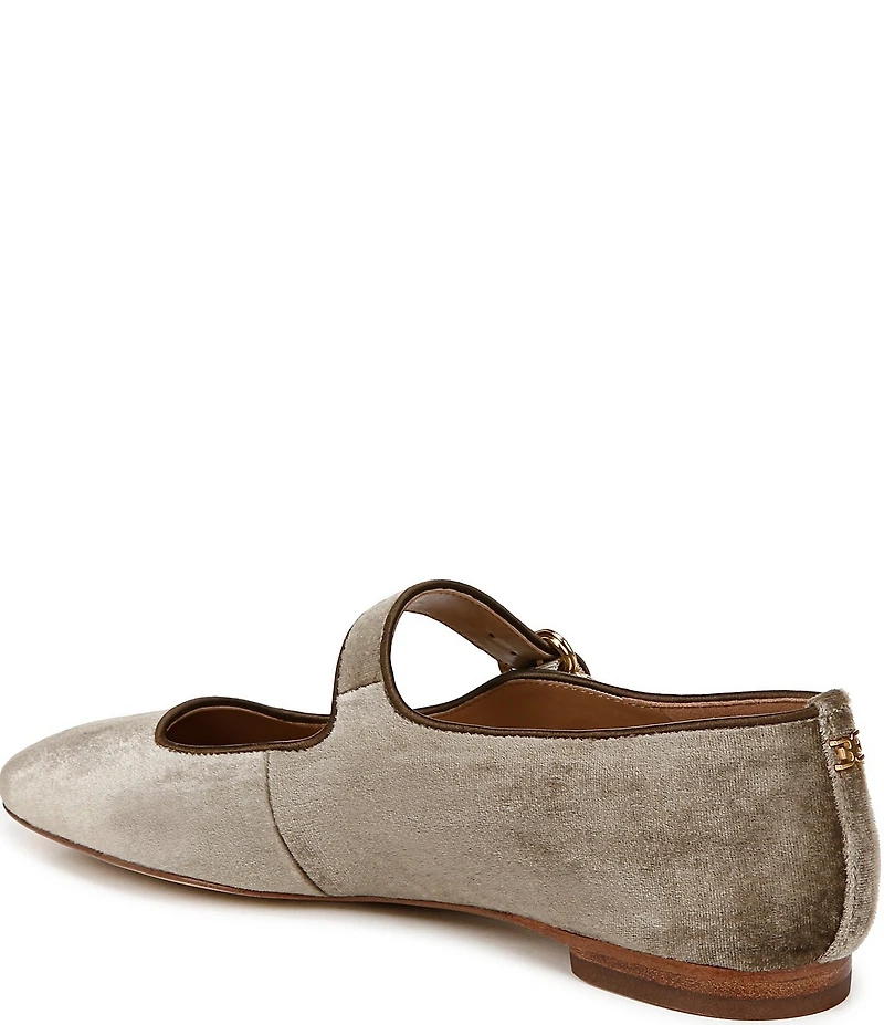 Sam Edelman Michaela Velvet Mary Jane Flats