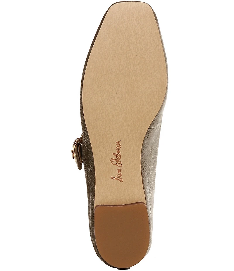 Sam Edelman Michaela Velvet Mary Jane Flats