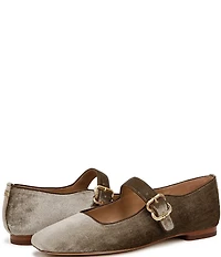 Sam Edelman Michaela Velvet Mary Jane Flats