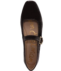 Sam Edelman Michaela Velvet Mary Jane Flats