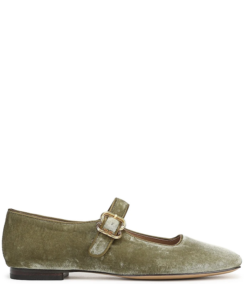 Sam Edelman Michaela Velvet Mary Jane Flats