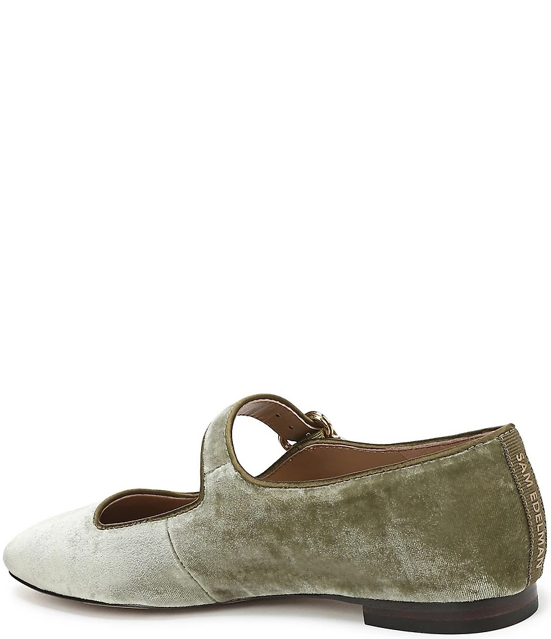 Sam Edelman Michaela Velvet Mary Jane Flats