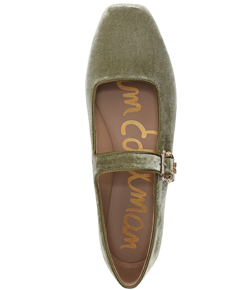 Sam Edelman Michaela Velvet Mary Jane Flats