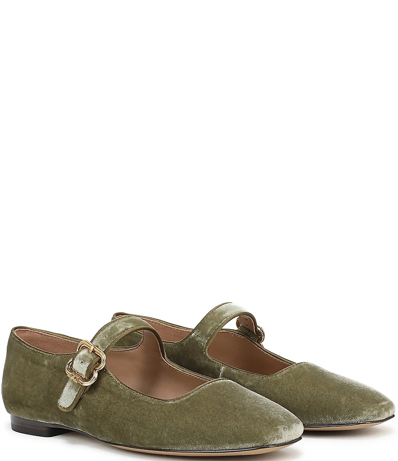 Sam Edelman Michaela Velvet Mary Jane Flats