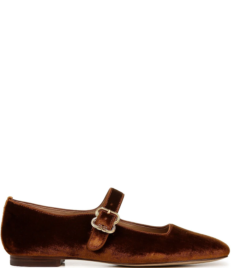 Sam Edelman Michaela Velvet Mary Jane Flats