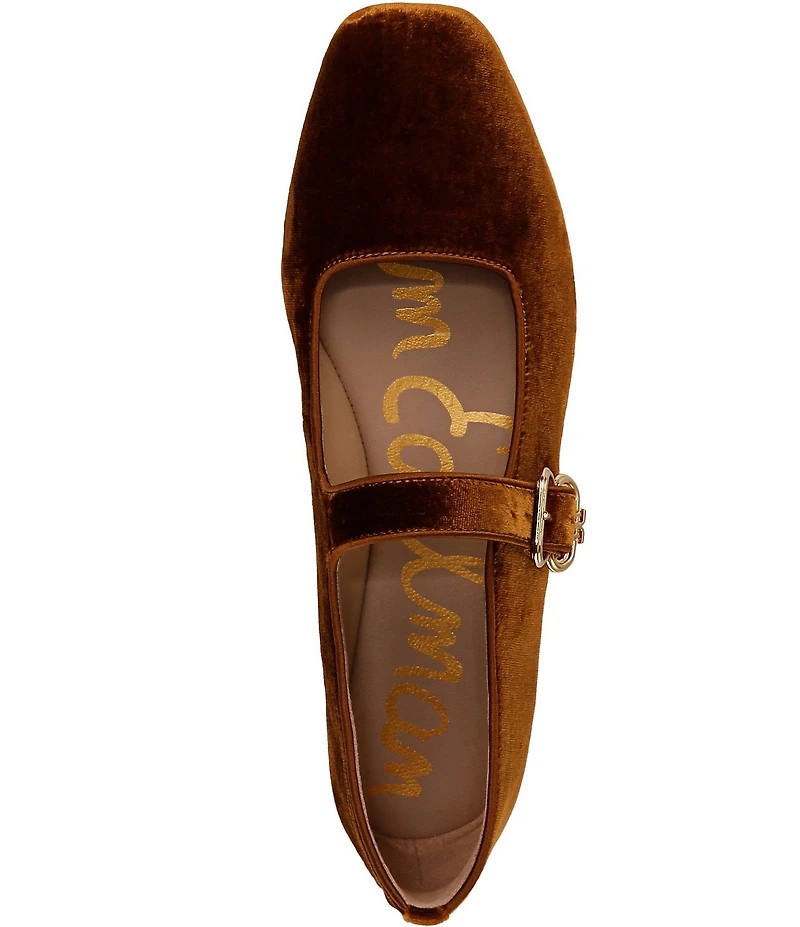 Sam Edelman Michaela Velvet Mary Jane Flats