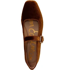 Sam Edelman Michaela Velvet Mary Jane Flats