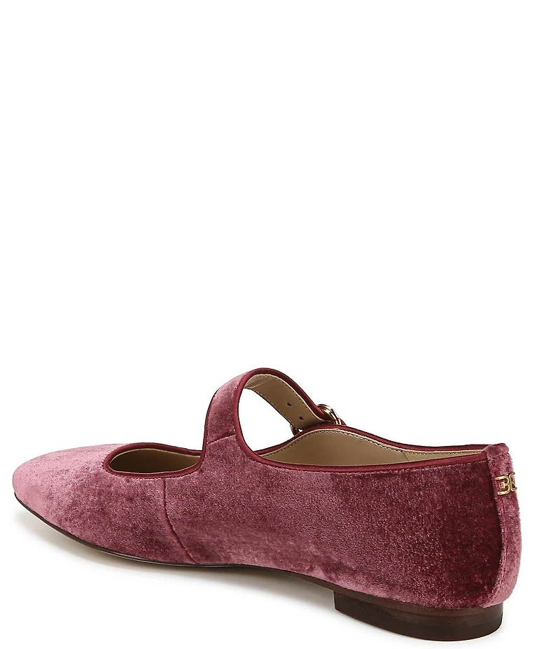 Sam Edelman Michaela Velvet Mary Jane Flats