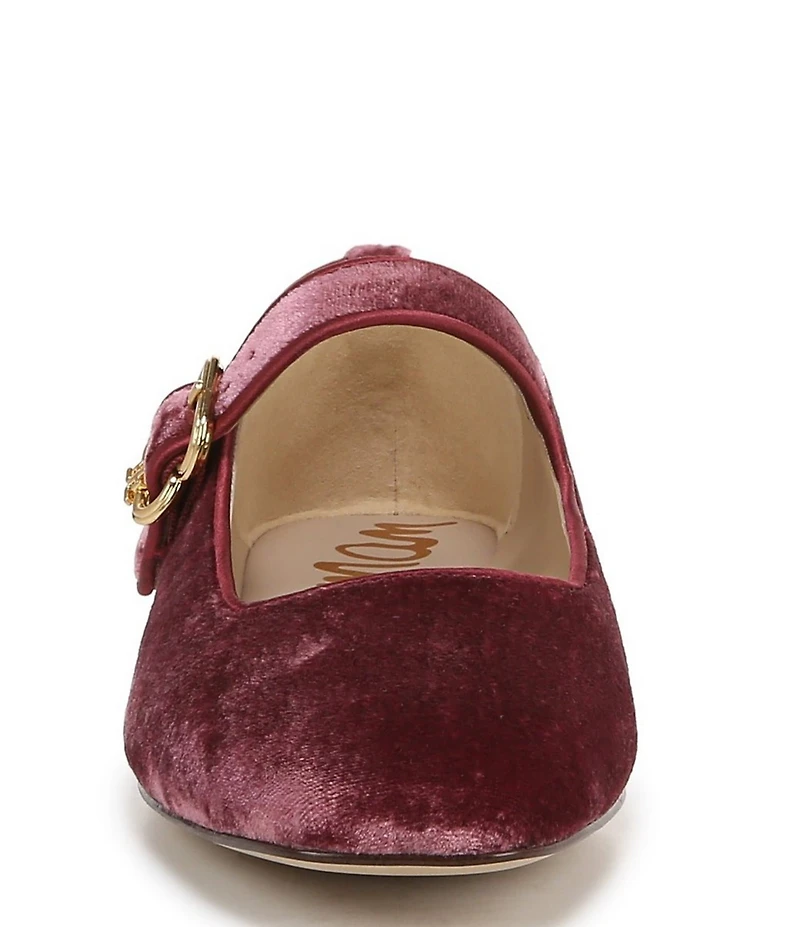 Sam Edelman Michaela Velvet Mary Jane Flats
