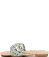 Sam Edelman Miya Woven Raffia Slide Sandals