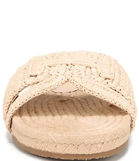 Sam Edelman Miya Woven Raffia Slide Sandals