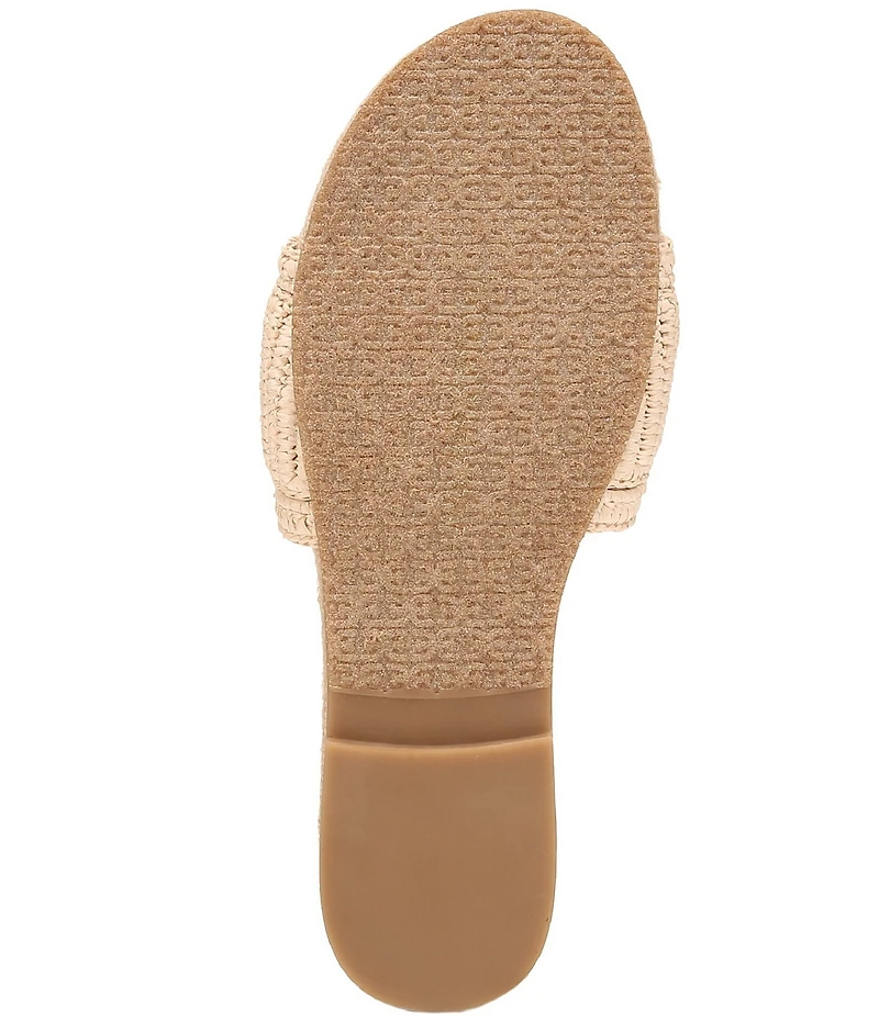 Sam Edelman Miya Woven Raffia Slide Sandals