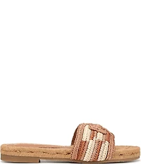Sam Edelman Miya Woven Raffia Slide Sandals
