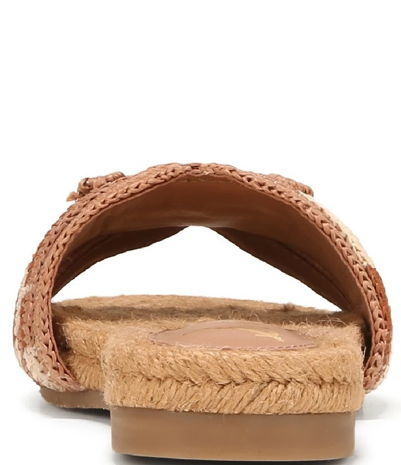 Sam Edelman Miya Woven Raffia Slide Sandals