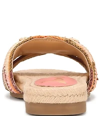 Sam Edelman Miya Woven Raffia Slide Sandals