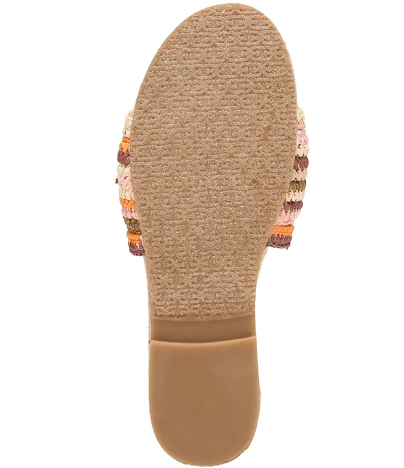 Sam Edelman Miya Woven Raffia Slide Sandals