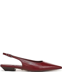 Sam Edelman Netty Leather Kitten Heel Slingback Flats