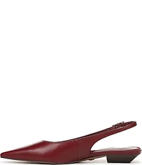 Sam Edelman Netty Leather Kitten Heel Slingback Flats