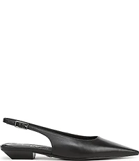 Sam Edelman Netty Leather Kitten Heel Slingback Flats