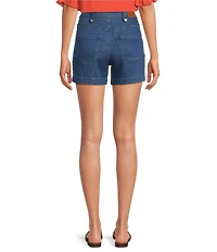 Sam Edelman Noa Relaxed Fit Stretch Trouser Shorts