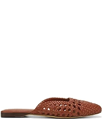 Sam Edelman Nola Woven Leather Square Toe Mules