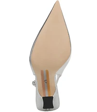 Sam Edelman Odette Metallic Leather Slingback Pumps