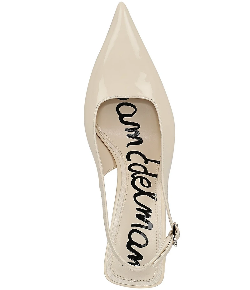 Sam Edelman Odette Patent Leather Slingback Pumps