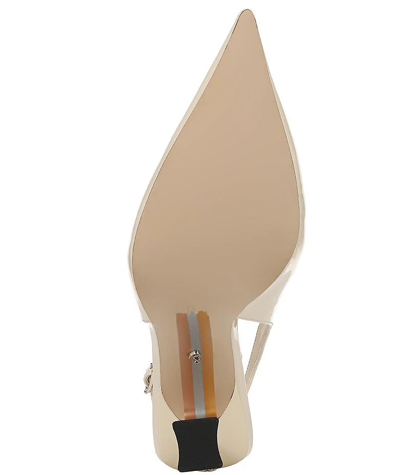Sam Edelman Odette Patent Leather Slingback Pumps