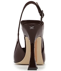 Sam Edelman Odette Patent Leather Slingback Pumps