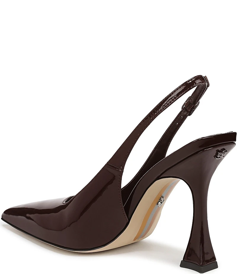 Sam Edelman Odette Patent Leather Slingback Pumps