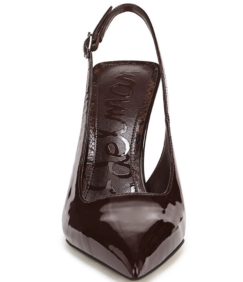 Sam Edelman Odette Patent Leather Slingback Pumps