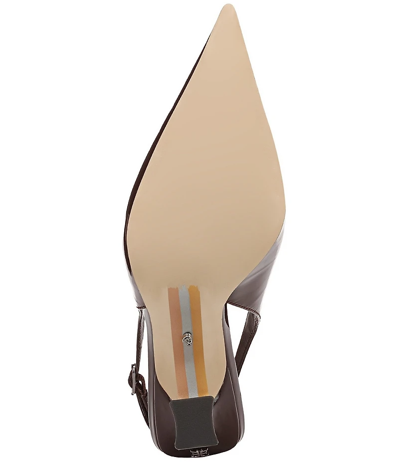 Sam Edelman Odette Patent Leather Slingback Pumps