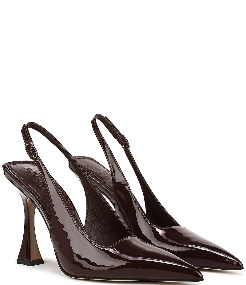 Sam Edelman Odette Patent Leather Slingback Pumps