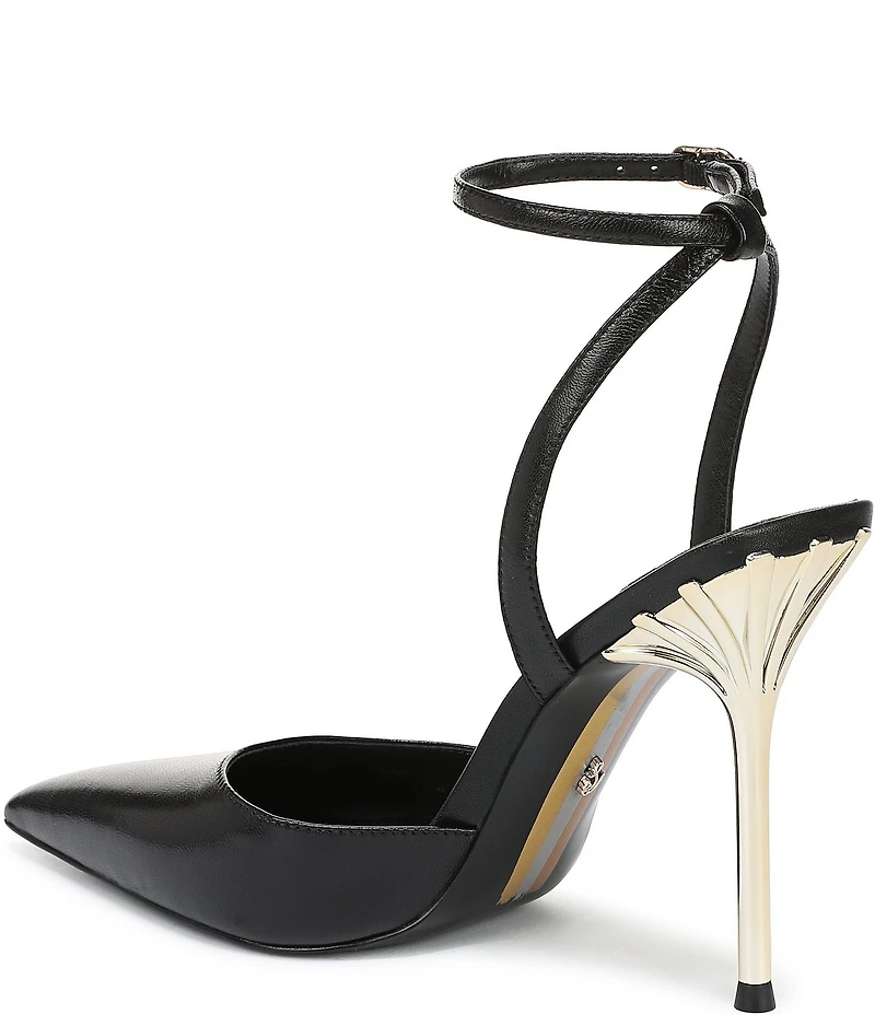 Sam Edelman Osha Leather Ankle Strap Dress Pumps