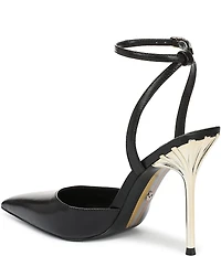 Sam Edelman Osha Leather Ankle Strap Dress Pumps