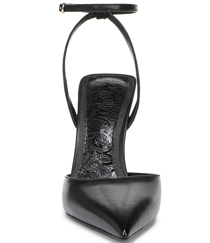 Sam Edelman Osha Leather Ankle Strap Dress Pumps