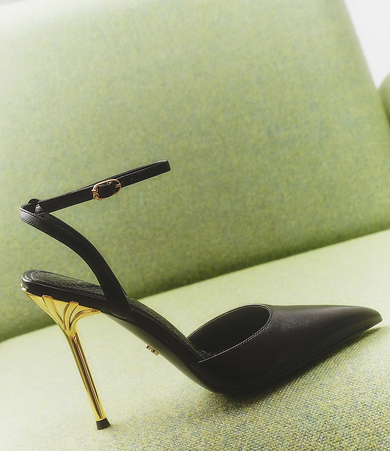 Sam Edelman Osha Leather Ankle Strap Dress Pumps