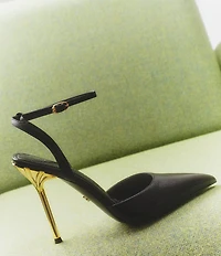 Sam Edelman Osha Leather Ankle Strap Dress Pumps