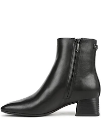 Sam Edelman Paige Leather Square Toe Dress Booties