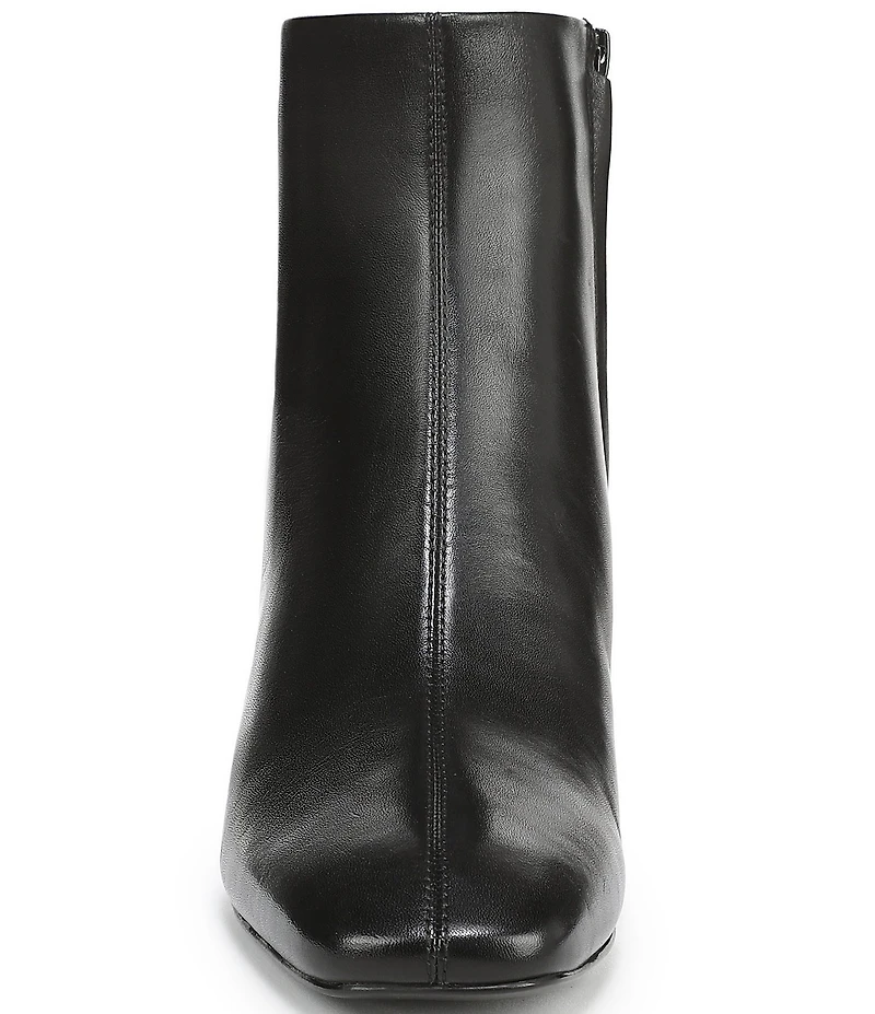 Sam Edelman Paige Leather Square Toe Dress Booties