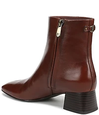 Sam Edelman Paige Leather Square Toe Dress Booties
