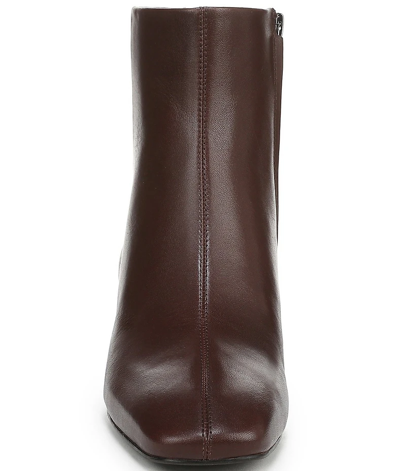 Sam Edelman Paige Leather Square Toe Dress Booties