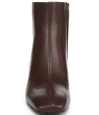 Sam Edelman Paige Leather Square Toe Dress Booties